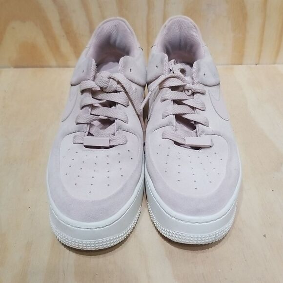 Nike Air Force 1 Sage Low Particle Beige Pink Women's Shoes Sz 9 - Picture 2 of 8